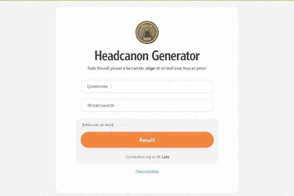 Character Headcanon Generator